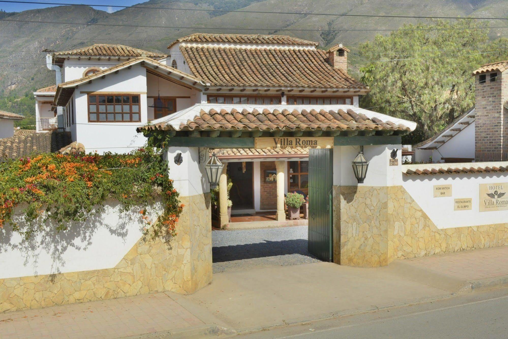 Hotel Boutique Villa Roma Villa de Leyva Εξωτερικό φωτογραφία